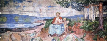 alma mater 1916 Edvard Munch Peinture à l'huile
